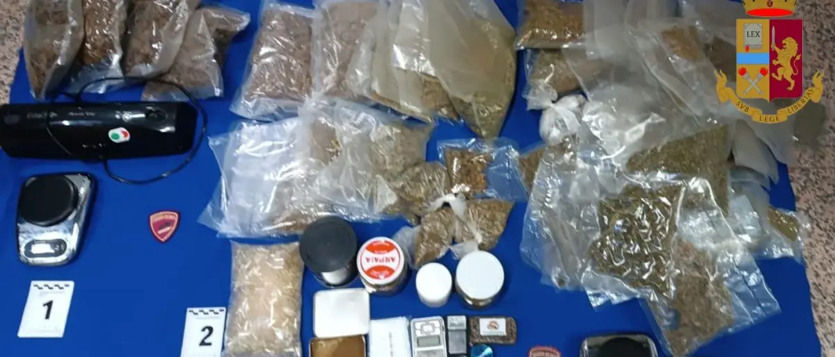 Rende, arrestato un giovane con cinque chili di droga