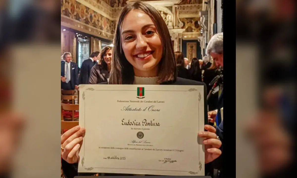 Studentessa premiata da Mattarella. Cozza e Ciacco: «Che l'amore per lo studio non ti lasci mai»