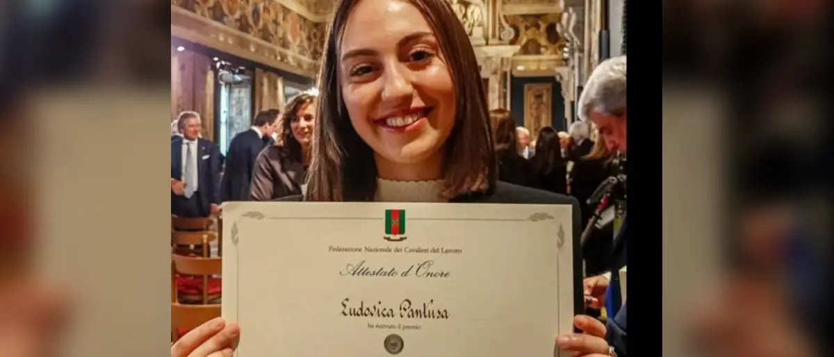 Studentessa premiata da Mattarella. Cozza e Ciacco: «Che l'amore per lo studio non ti lasci mai»