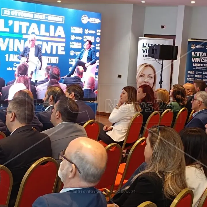 A Rende lo stato maggiore di Fratelli d'Italia. Rapani candidato sindaco a Corigliano Rossano