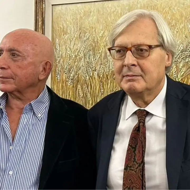 Una mostra d'arte a San Demetrio Corone al centro di polemiche nazionali: Sgarbi c'è