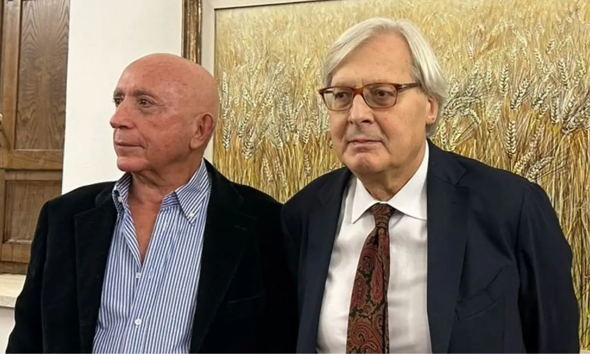 Una mostra d'arte a San Demetrio Corone al centro di polemiche nazionali: Sgarbi c'è