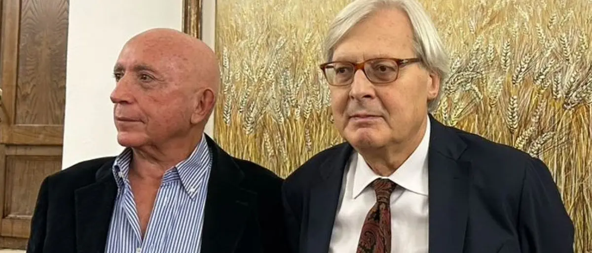 Una mostra d'arte a San Demetrio Corone al centro di polemiche nazionali: Sgarbi c'è