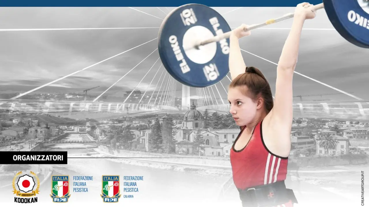 A Cosenza il campionato italiano di Pesistica Under 15. Si parte venerdì
