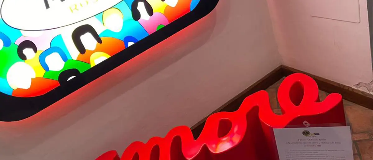 Giornata contro la violenza sulle donne, l'iniziativa del Lions Club