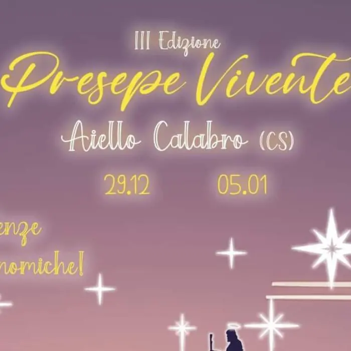 Aiello Calabro, la magia del Presepe vivente: ecco le date