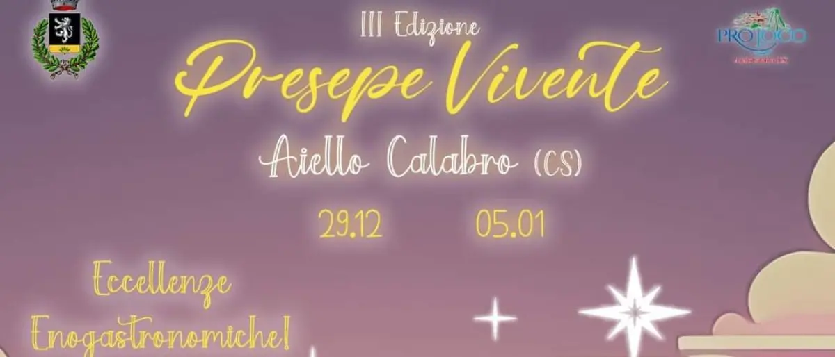 Aiello Calabro, la magia del Presepe vivente: ecco le date