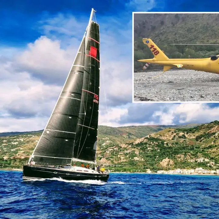 Cetraro, incidente durante la regata. Donna trasportata in elisoccorso a Cosenza