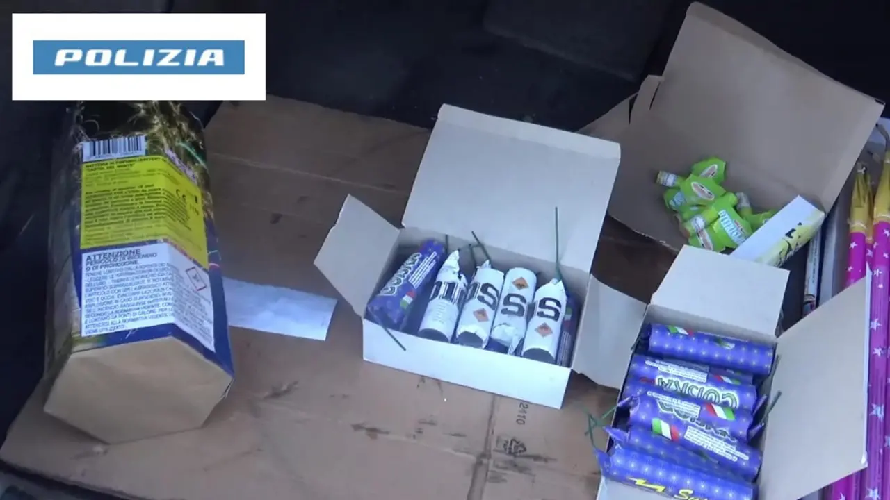 Cosenza, un arresto per detenzione di botti e quattro denunce per rissa