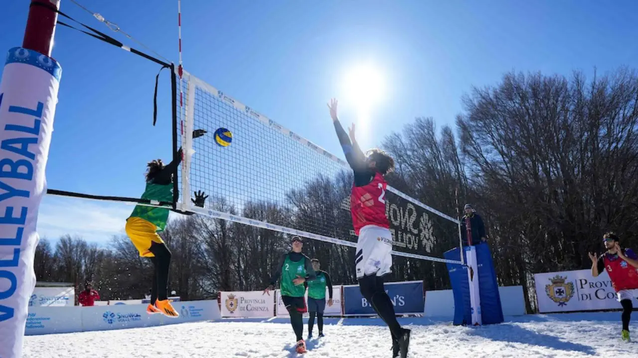 Snow volley, seconda tappa di campionato a San Giovanni in Fiore