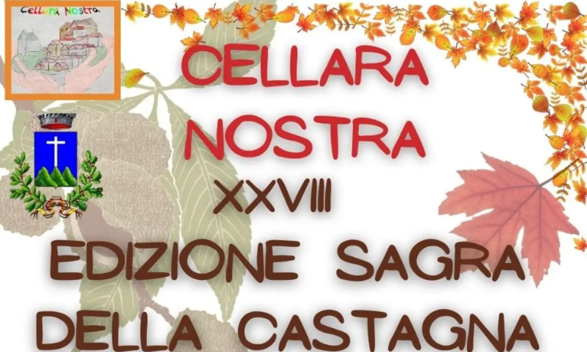 A Cellara la XXVIII edizione della sagra della castagna