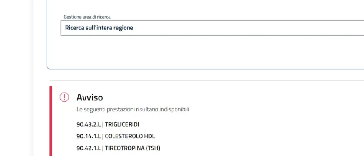 Un lettore a Cosenza Channel: «CUP Calabria, impossibile prenotare online»