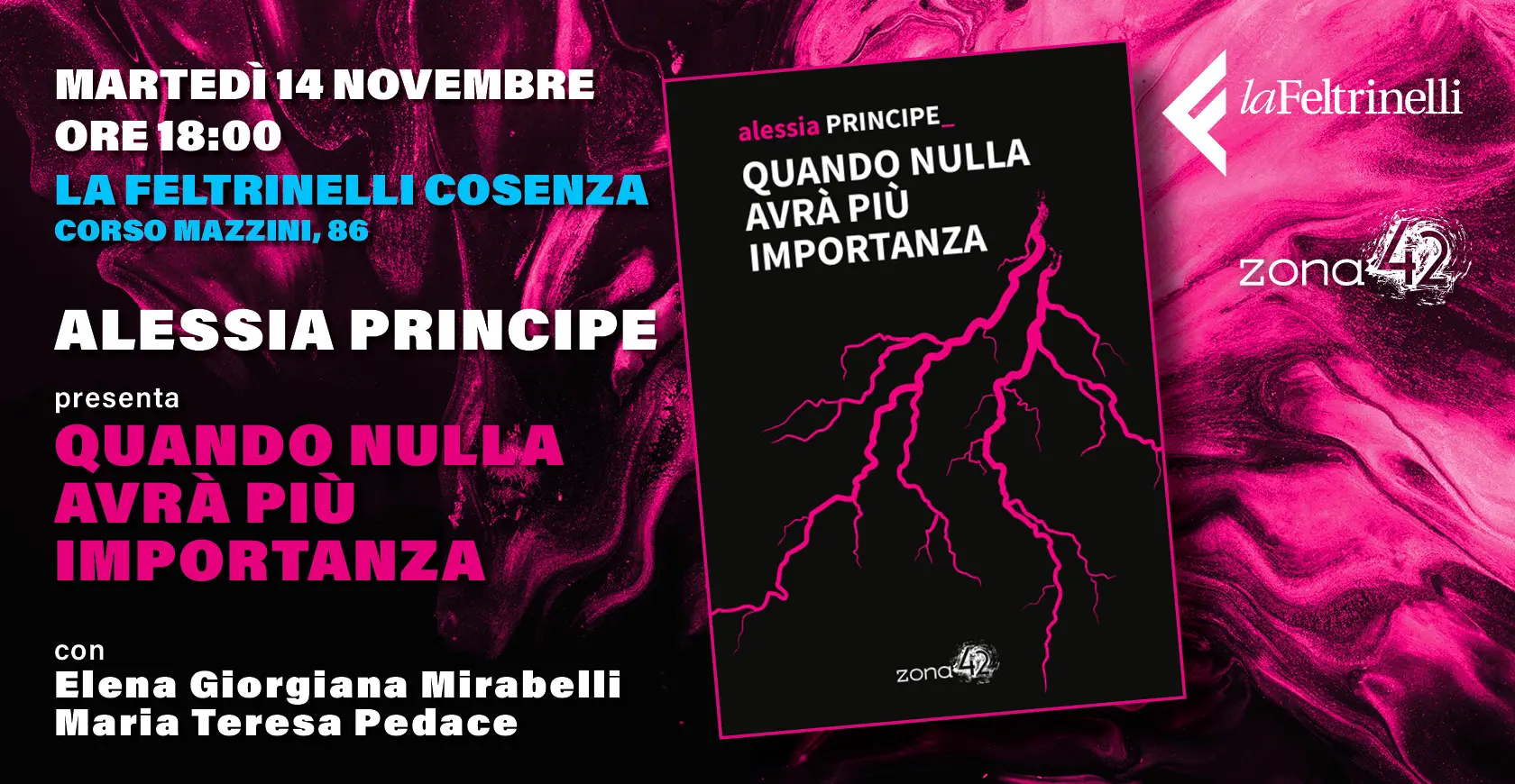 Libri | “Quando nulla avrà più importanza”, valzer per la fine mondo. La presentazione a Cosenza