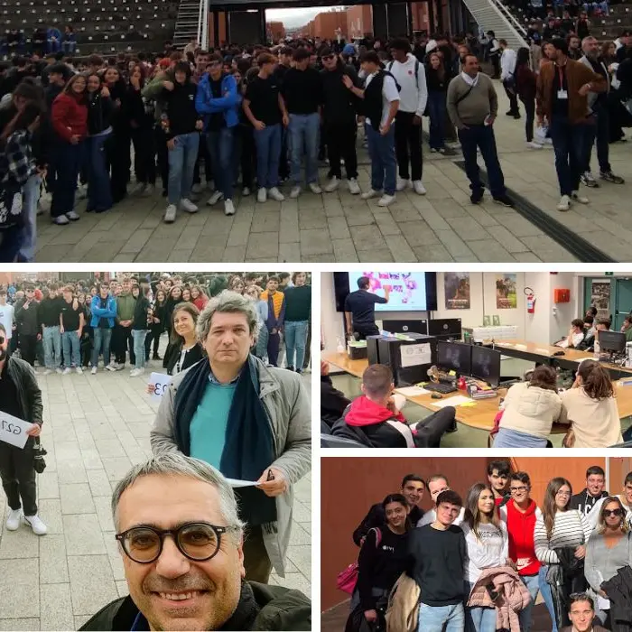 Visita ai laboratori di Ingegneria Unical di 700 studenti liceali da tutta la Calabria