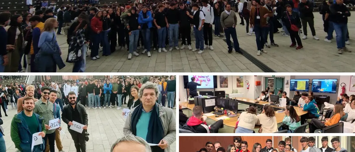 Visita ai laboratori di Ingegneria Unical di 700 studenti liceali da tutta la Calabria