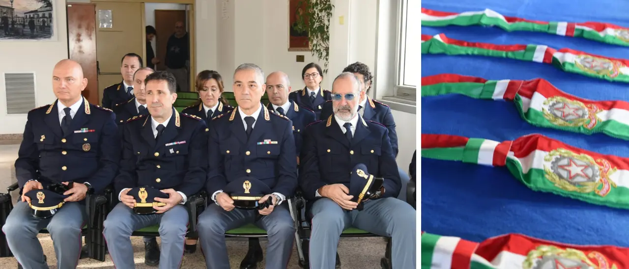 Cosenza, assegnate cinque fasce tricolori a meritevoli funzionari di Polizia