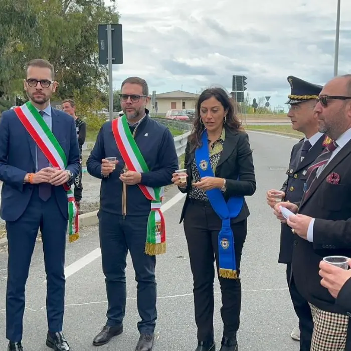 Inaugurato il primo tratto della strada provinciale Scalea-Mormanno