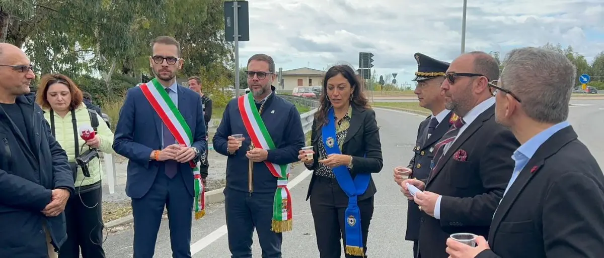 Inaugurato il primo tratto della strada provinciale Scalea-Mormanno