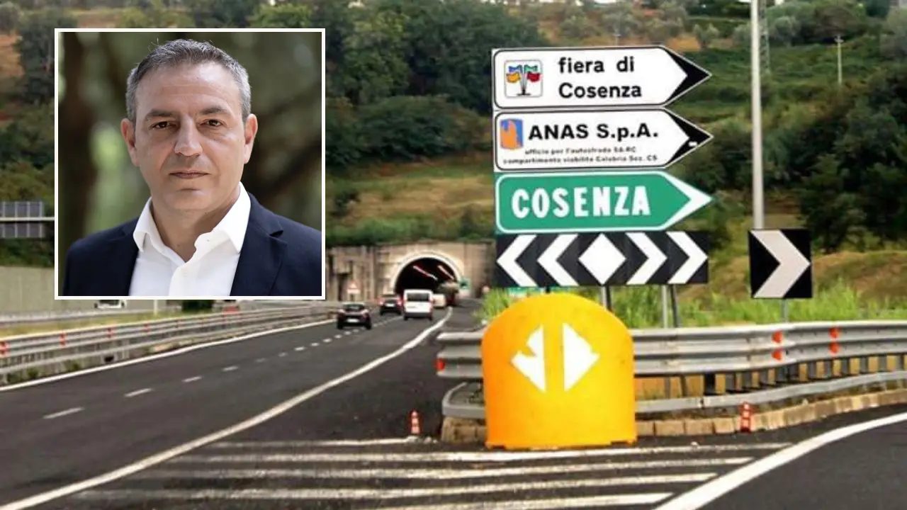Cosenza, il consiglio comunale chiede ad Anas di potenziare lo svincolo dell'A2 con l'uscita a Sud