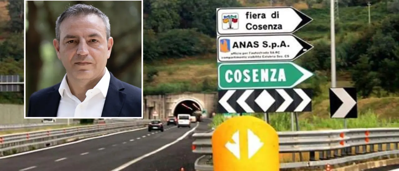 Cosenza, il consiglio comunale chiede ad Anas di potenziare lo svincolo dell'A2 con l'uscita a Sud