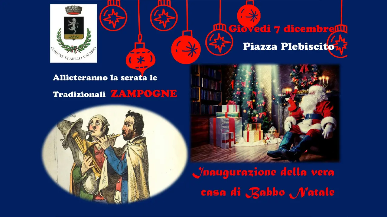 Aiello Calabro, al via \"Natale nel Borgo tra Incanto e magia\"