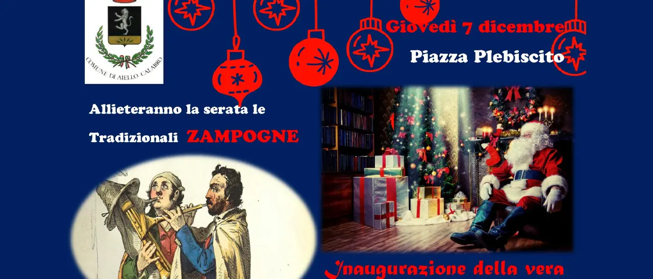 Aiello Calabro, al via \"Natale nel Borgo tra Incanto e magia\"