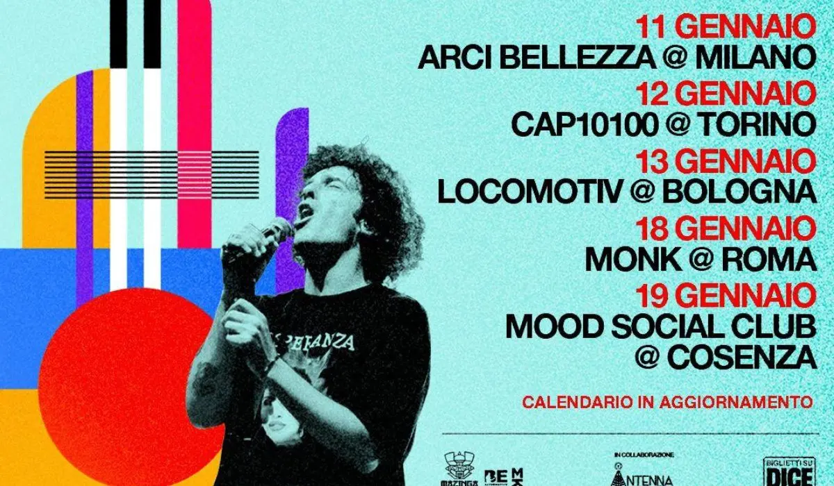 Eman annuncia le date del tour nei club 2024: da gennaio torna live l'eclettico cantautore calabrese