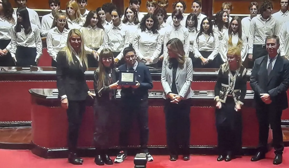 Due classi dell’I. C. \"Casali del Manco 2\" premiate a Palazzo Madama