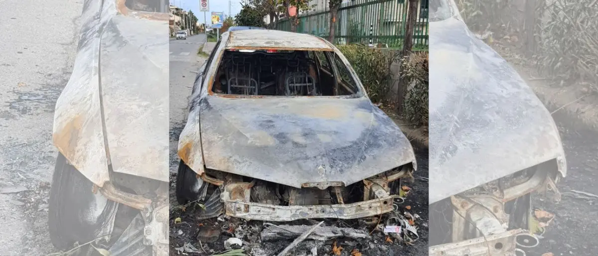 Trebisacce, auto distrutta dalle fiamme: possibile origine dolosa