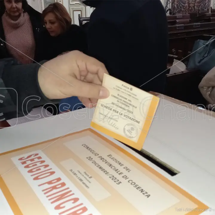 Elezioni Provincia di Cosenza, ecco gli eletti in Consiglio | Tutti i risultati