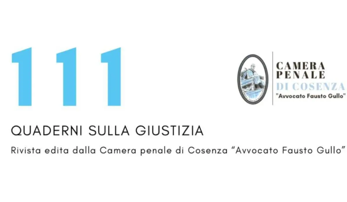 Cosenza, presentata la rivista della Camera Penale bruzia
