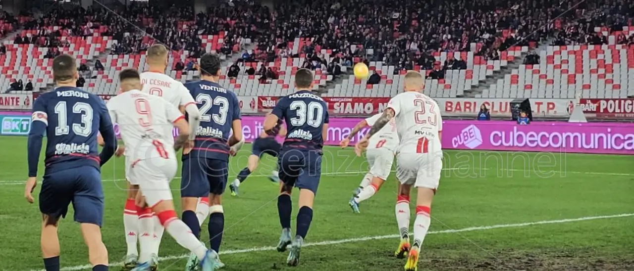 Bari a Cosenza falcidiato dalle assenze: out un altro titolare di Giampaolo