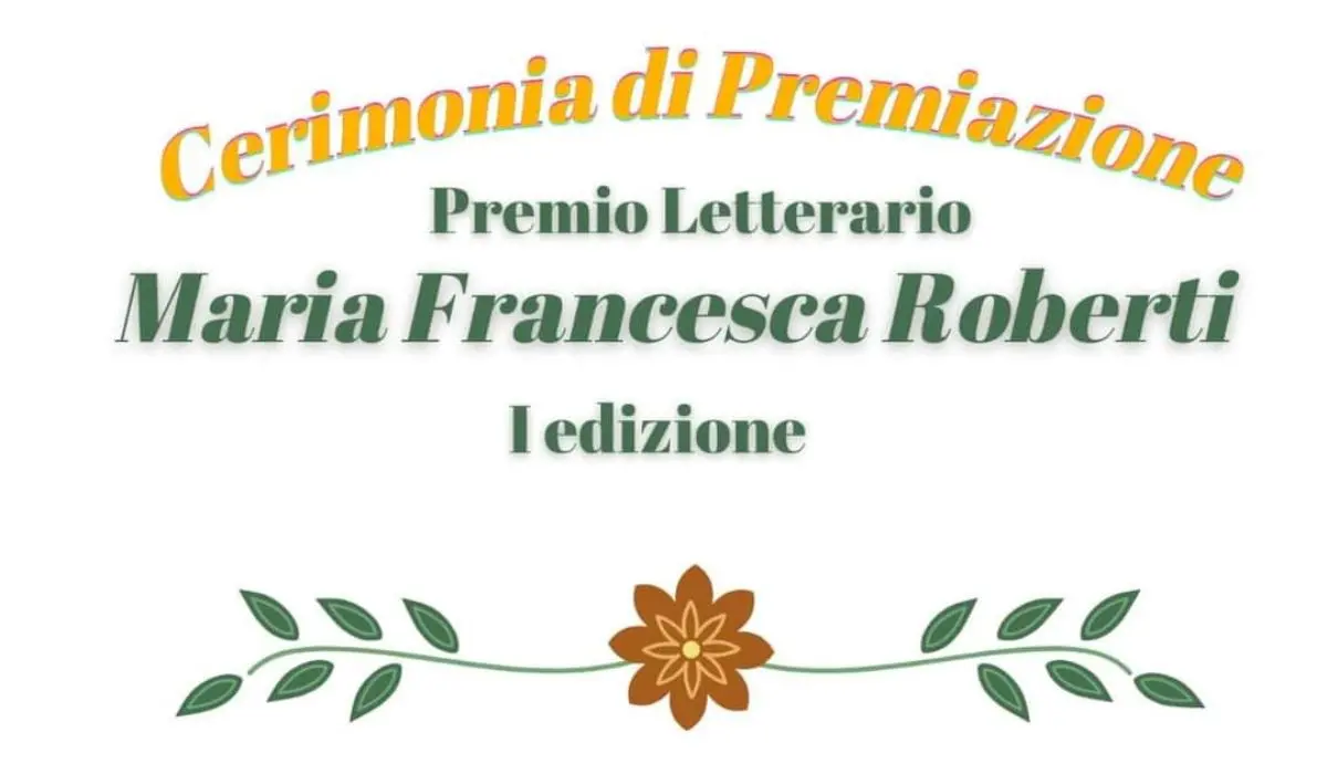Onda D'Urto, a San Lucido la premiazione del \"Premio Letterario Maria Francesca Roberti\"