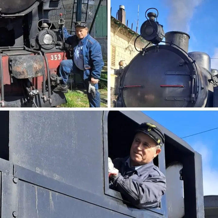 Arriva il traguardo della pensione anche per Pietro Urso, uno degli ultimi \"fuochisti\" di Ferrovie della Calabria