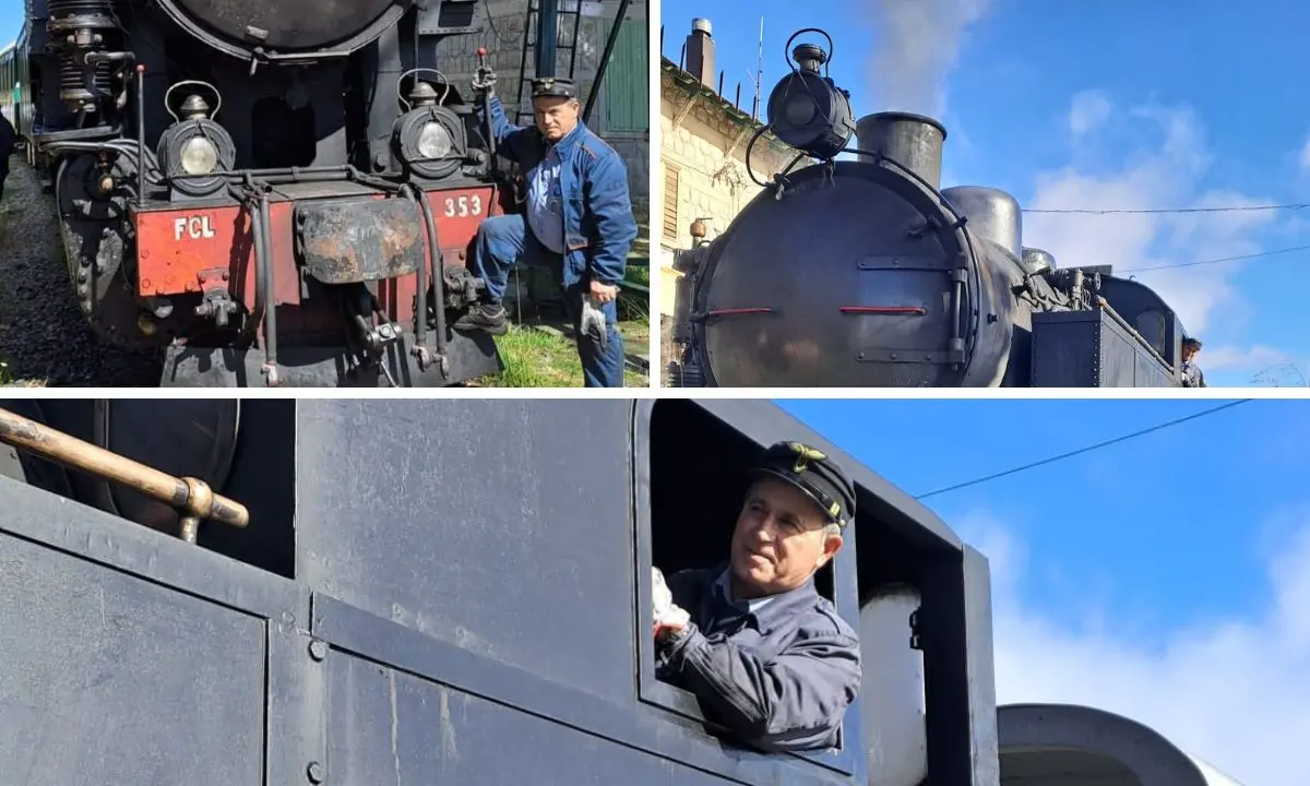 Arriva il traguardo della pensione anche per Pietro Urso, uno degli ultimi \"fuochisti\" di Ferrovie della Calabria