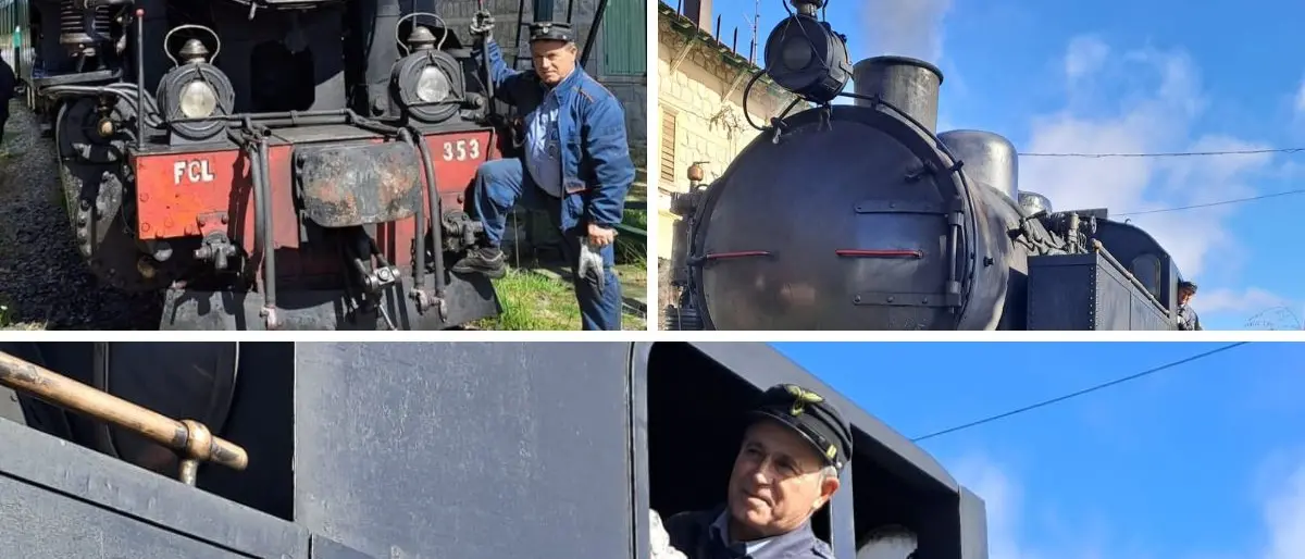 Arriva il traguardo della pensione anche per Pietro Urso, uno degli ultimi \"fuochisti\" di Ferrovie della Calabria