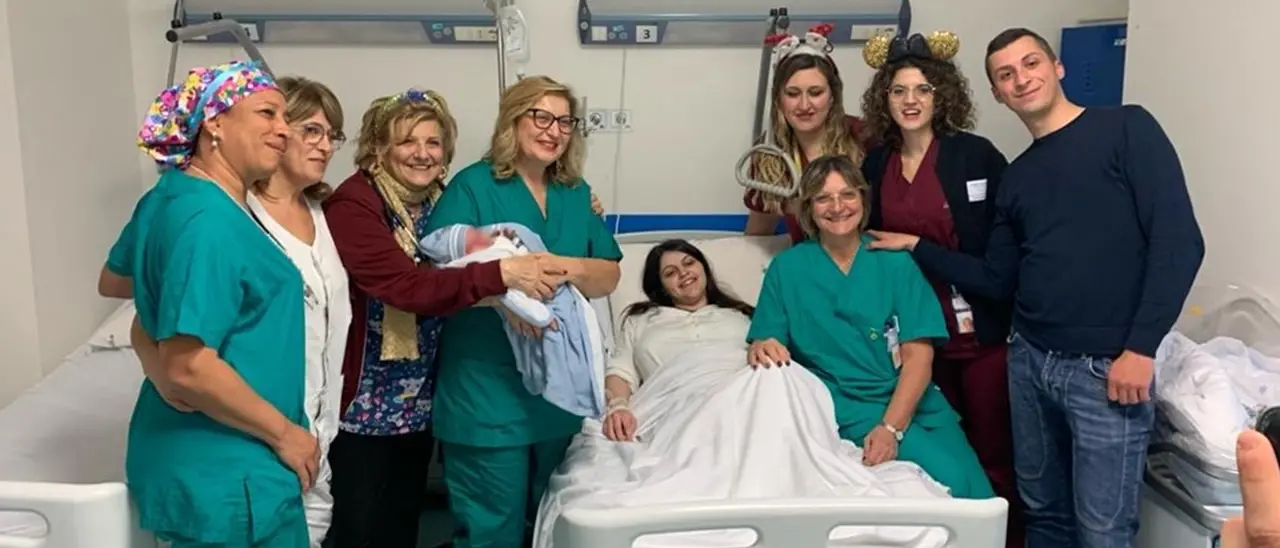 Corigliano Rossano, nato a mezzanotte il piccolo Luigi: una gioia condivisa