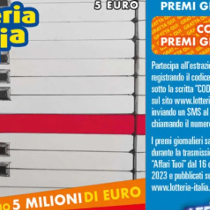 Lotteria Italia 2023, Cosenza prima tra le province per i biglietti venduti