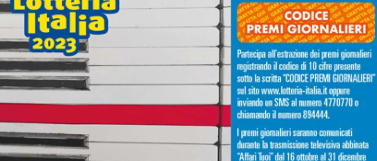 Lotteria Italia 2023, Cosenza prima tra le province per i biglietti venduti