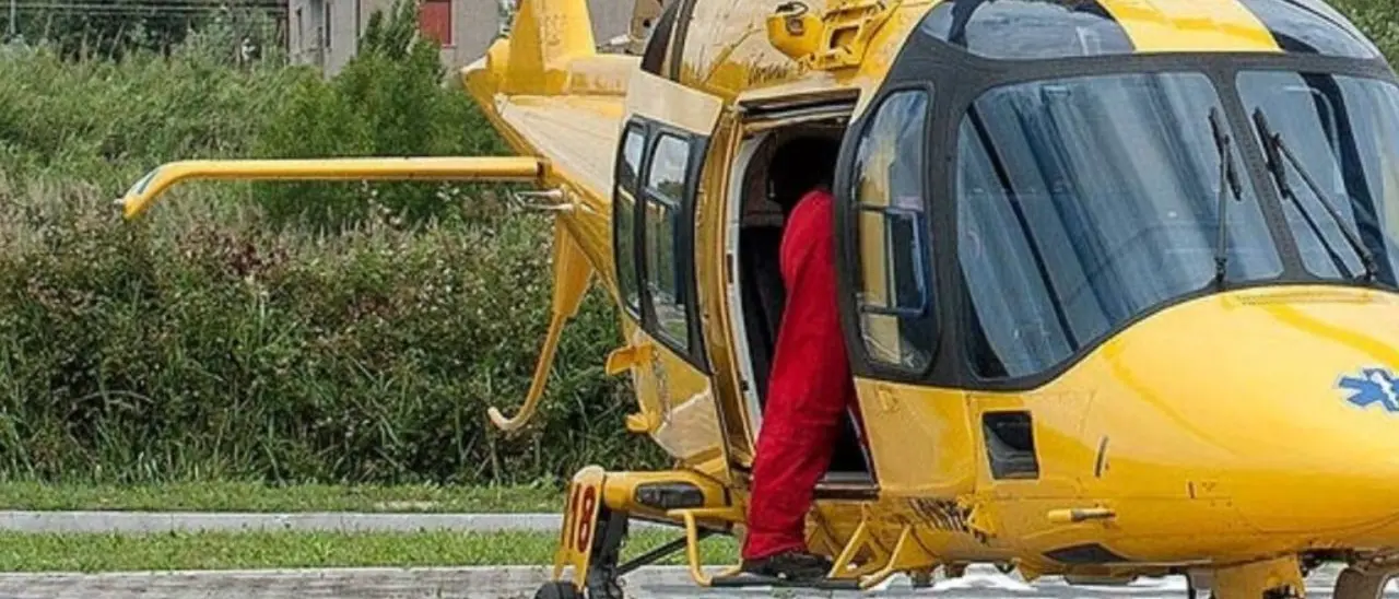 Incidente a Belvedere Marittimo: scontro tra auto e moto, centauro elitrasportato in ospedale