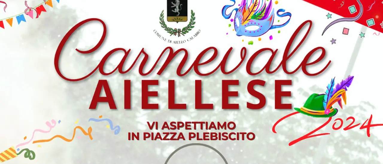 Aiello Calabro, torna la festa del Carnevale dedicata ai bambini