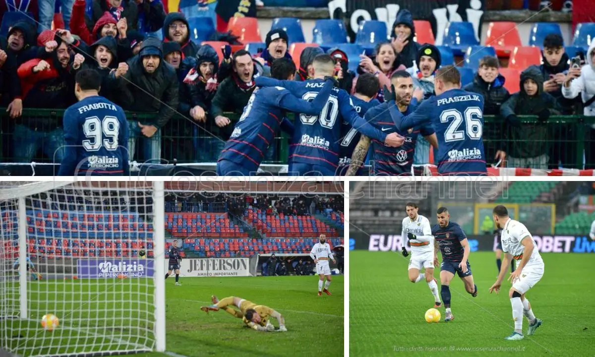 Cosenza bello e convincente trascinato da un super Tutino: 4-2 al Venezia