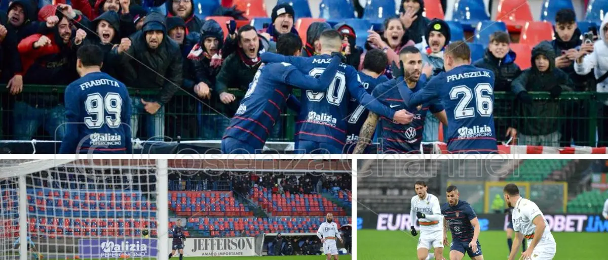 Cosenza bello e convincente trascinato da un super Tutino: 4-2 al Venezia