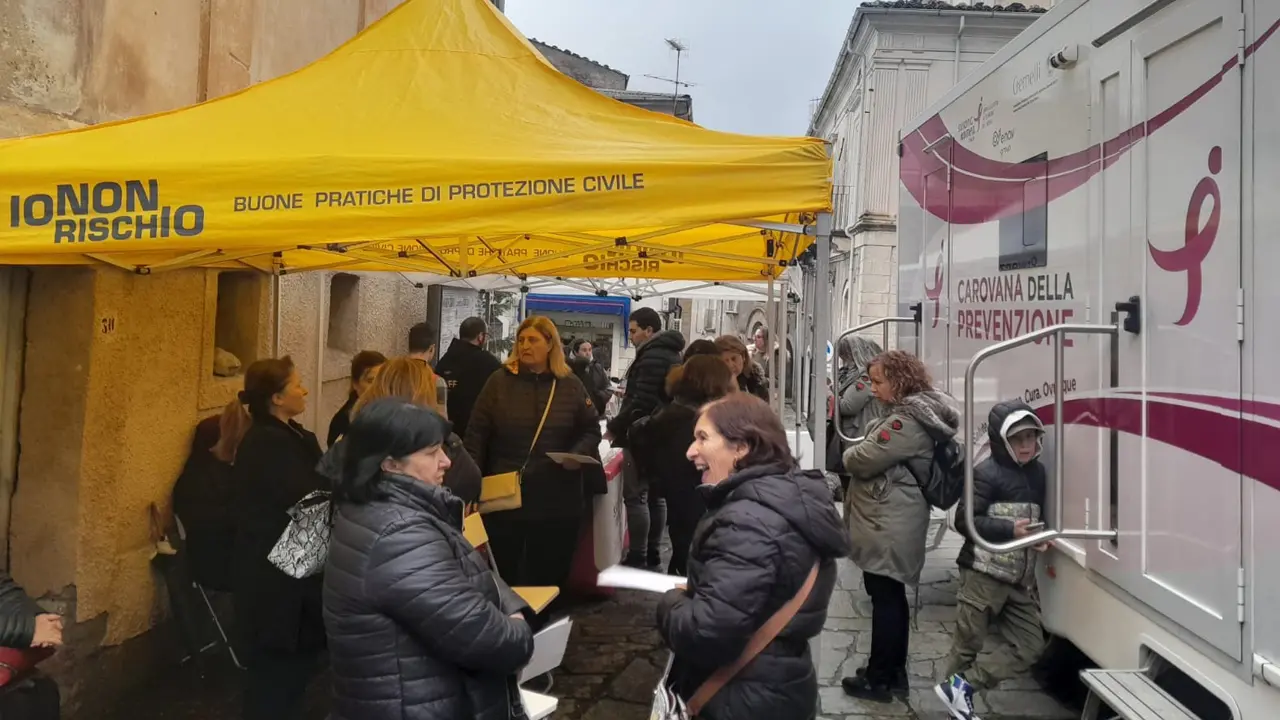 Aiello Calabro, tre giornate di screening in Comune. Massiccia partecipazione