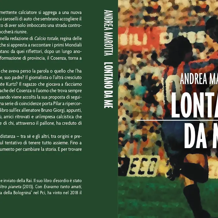 Esce \"Lontano da me\", il primo romanzo di Andrea Marotta. Cosenza e Bruno Giorgi muse ispiratrici
