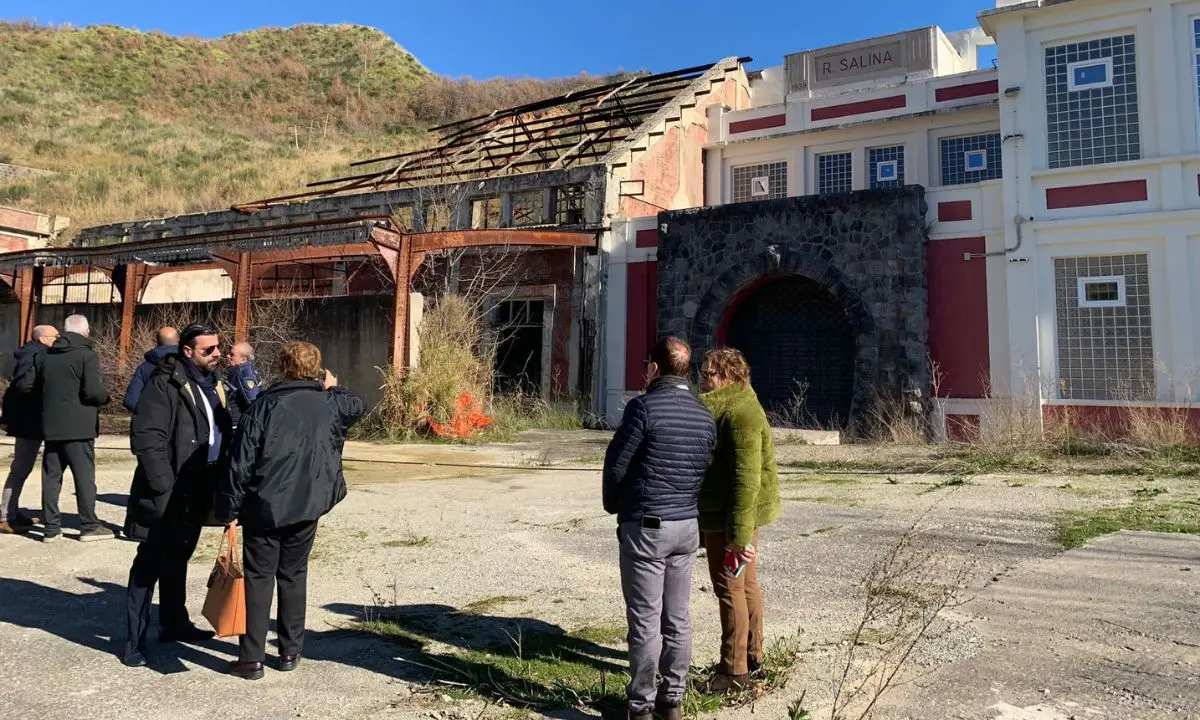 Visita istituzionale dell'Agenzia del Demanio alla Salina di Lungro