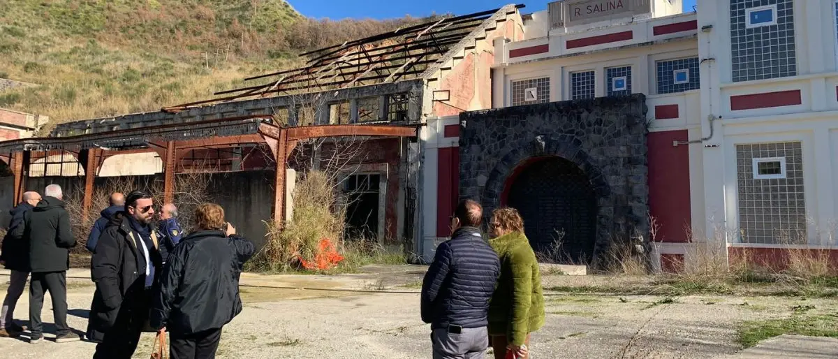 Visita istituzionale dell'Agenzia del Demanio alla Salina di Lungro