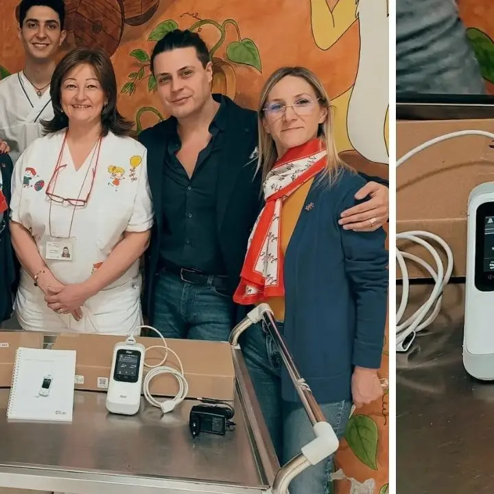 Ospedale di Cosenza, grazie a Cineincontriamoci consegnate nuove strumentazioni