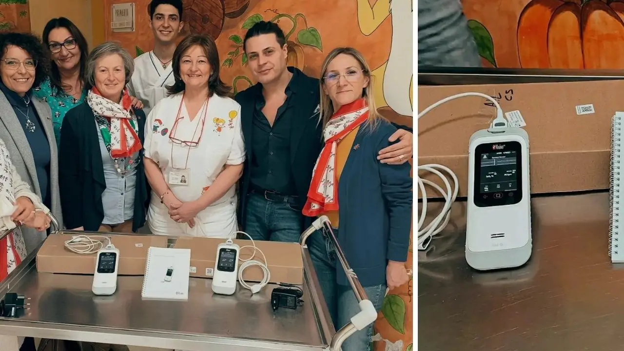 Ospedale di Cosenza, grazie a Cineincontriamoci consegnate nuove strumentazioni
