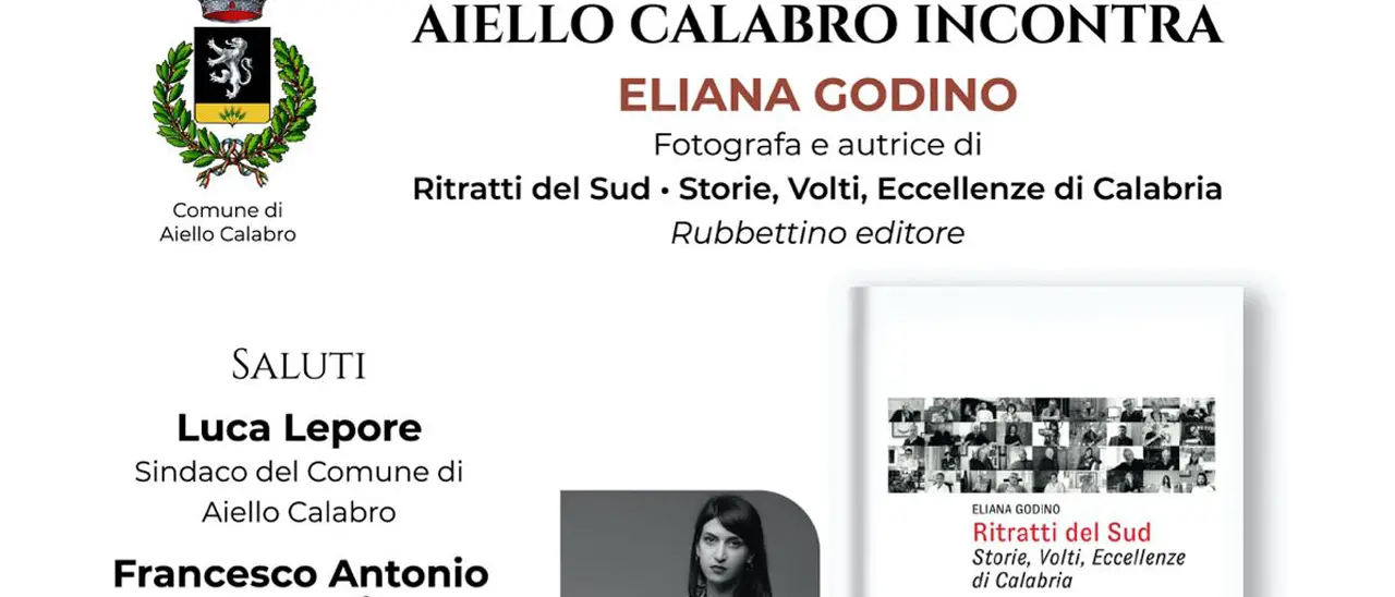 Aiello Calabro, appuntamento domenica con la fotografa Godino e i suoi volti di Calabria